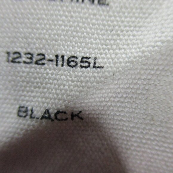 DOEN Samara Top Womens Small Black Ramie Tencel Blend Lace Ruffles Puff Sleeve - Picture 10 of 14